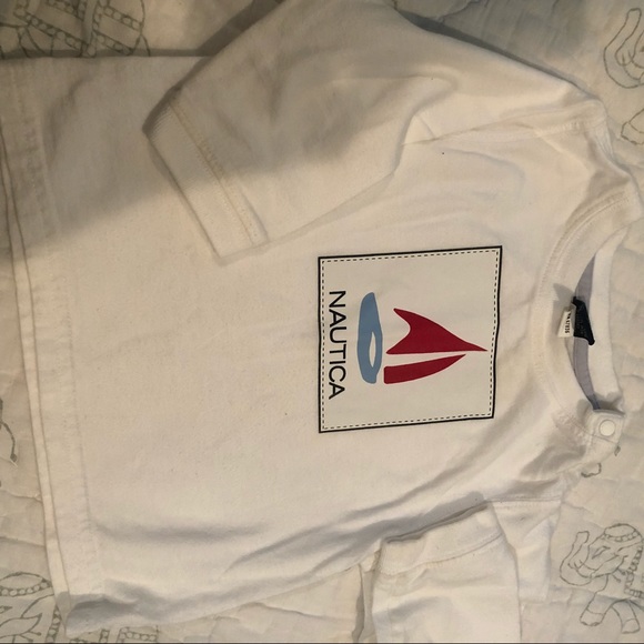 Tommy Hilfiger and Nautica romper and tee - Picture 6 of 6